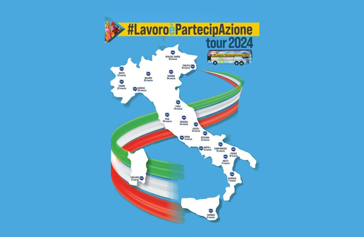 Lavoro è partecipazione Tour 2024, Ascolta e Partecipa per Scegliere il Tuo Futuro